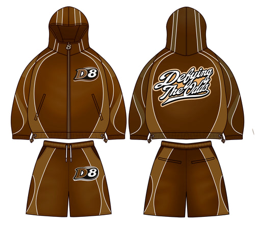 Windbreaker set ( Brown)