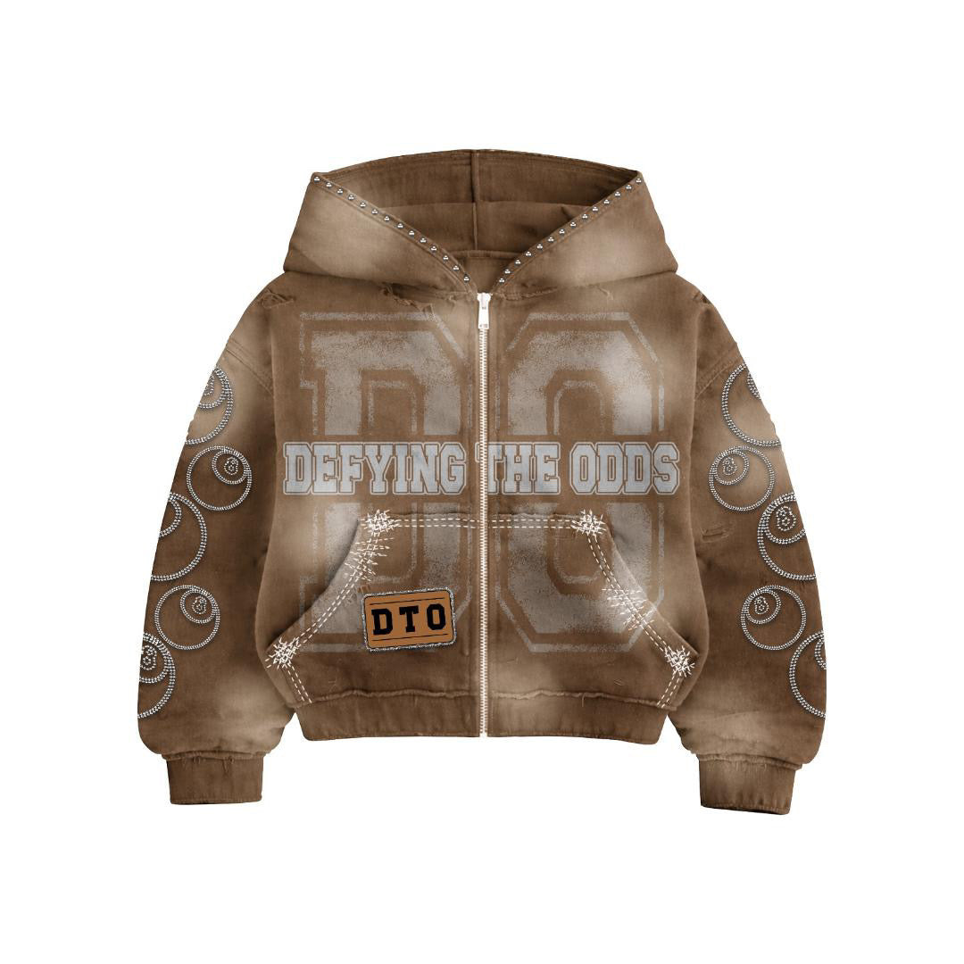 D8 ®hinestone set ( Tan)