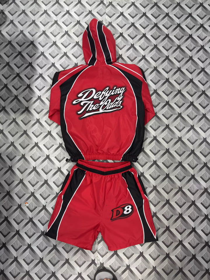 Windbreaker set (Red)