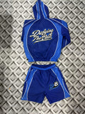 Windbreaker set (Blue)