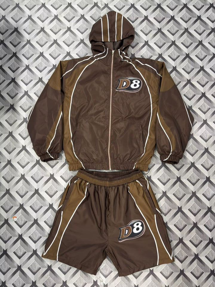 Windbreaker set ( Brown)