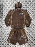 Windbreaker set ( Brown)